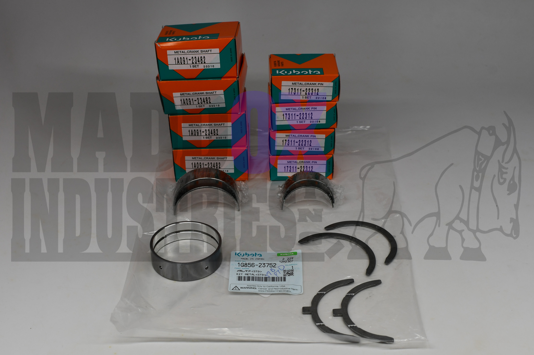 Kubota 1G856-23752 Service Kit
